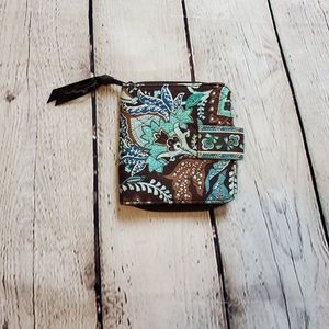 Vera Bradley Java Print Small Bifold Wallet